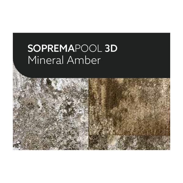 Liner Soprema 3D — Mineral Amber