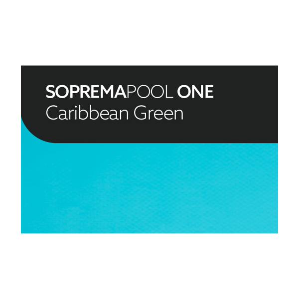 Liner Soprema One — Caribbean Green