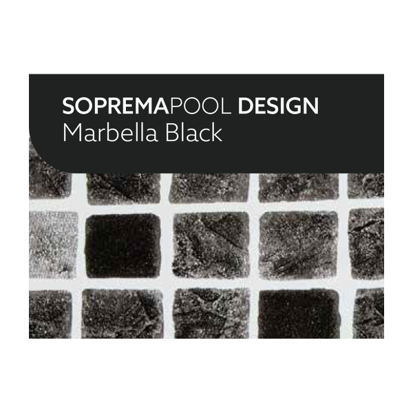 Liner Soprema Design — Marbella Black