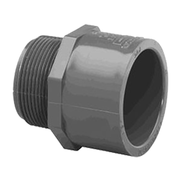 Αρσενικός Σύνδεσμος PVC PN16 Oxygon