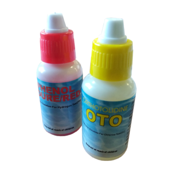 Διαλύματα pH & Cl Oxygon — Αντιδραστήρια Test Kit
